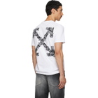 Off-White White Heraldic Arrow Slim T-shirt