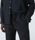 Saman Amel Linen straight pants