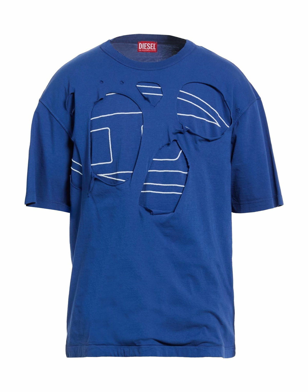 Diesel Mens T-shirt in Blue
