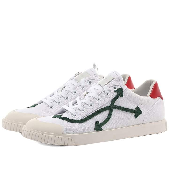 Photo: Off-White Melt Arrow Vulcanized Eco Sneaker