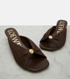 Loewe Paula's Ibiza Pebble Soft mules