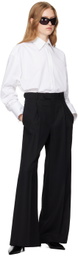 Carven White Matt Poplin Shirt