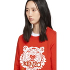 Kenzo Red Limited Edition Chinese New Year Classic Tiger Sweatshirt