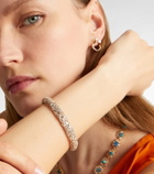 Suzanne Kalan 18kt gold bangle with diamonds