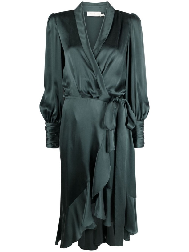 Photo: ZIMMERMANN - Silk Wrap Midi Dress