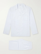 Zimmerli - Striped Lyocell Pyjama Set - Blue