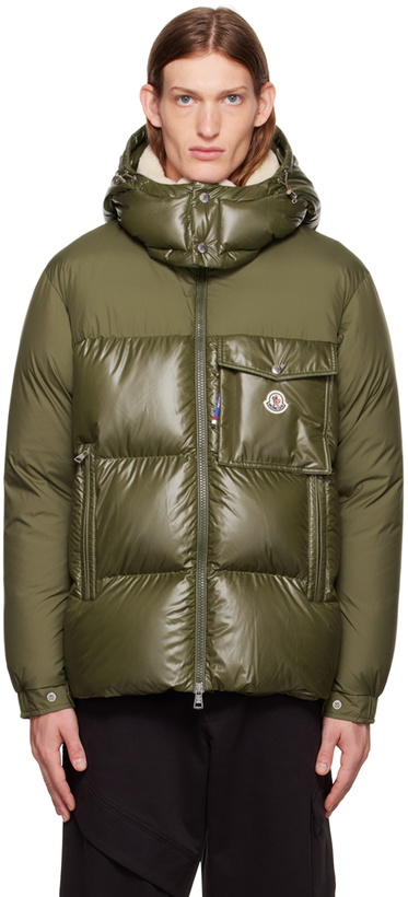 Photo: Moncler Khaki Bayuda Down Jacket