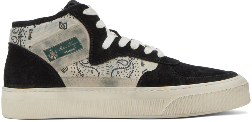 Rhude Black & White Cabriolets Sneakers