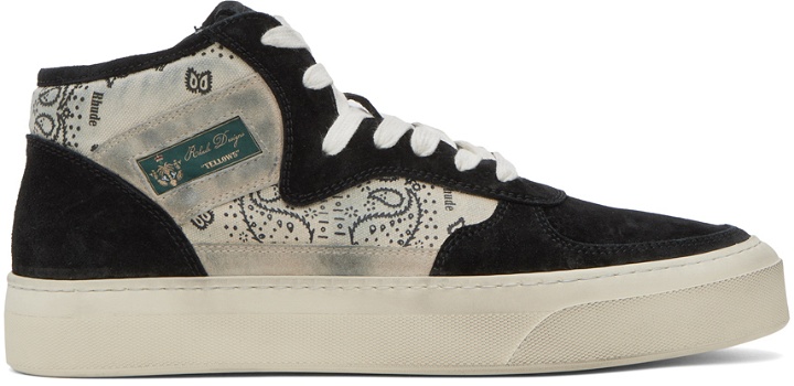 Photo: Rhude Black & White Cabriolets Sneakers