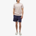 Sunspel Men's Classic Crew Neck T-Shirt in Pale Pink