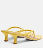 Staud Freja leather thong sandals