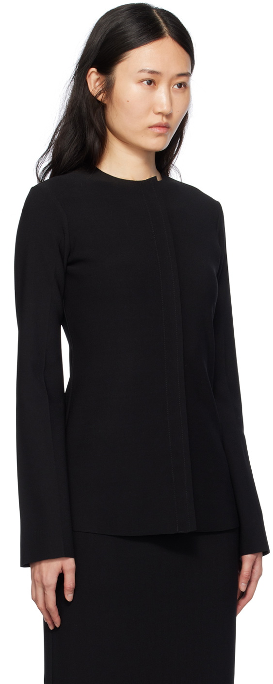 Birrot Black Lay2 Blouse