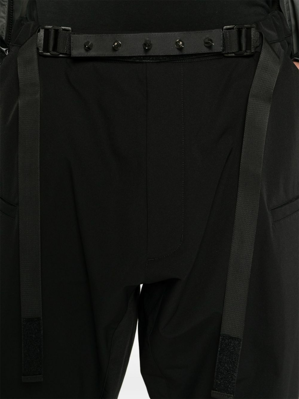 ACRONYM Black Belted Cropped Trousers