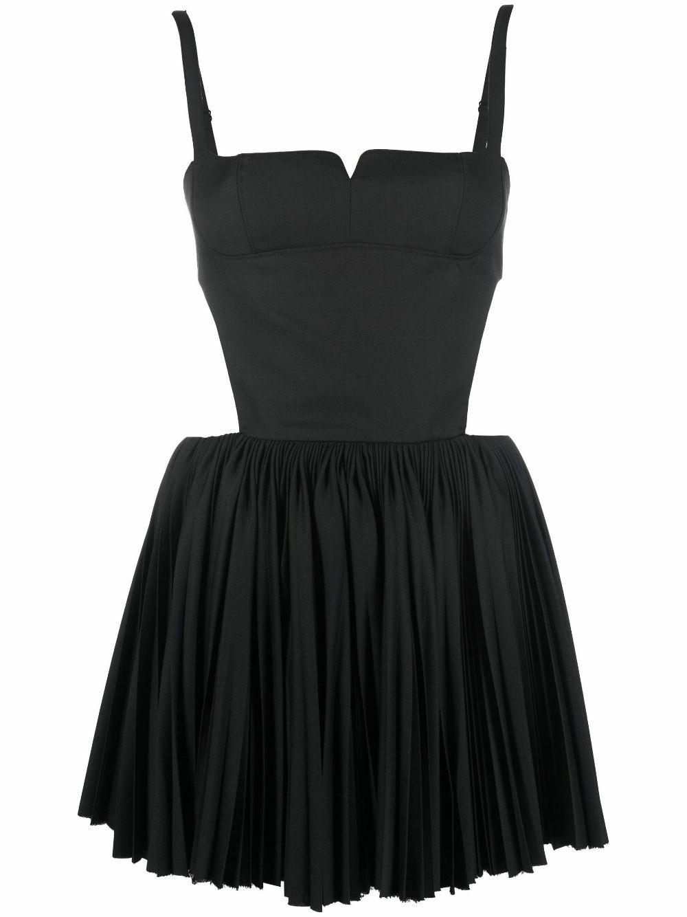 open lace back dress Akira Swan Velvet Mini Dress | Black main image 0