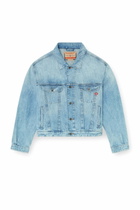 Diesel Trucker jacket in denim - Denim Jackets - Unisex - Blue