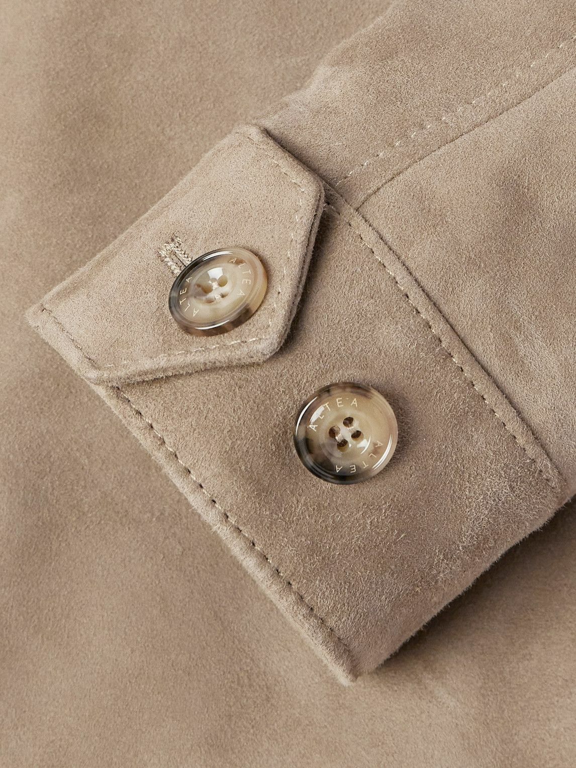 Altea - Suede Blouson Jacket - Unknown Altea