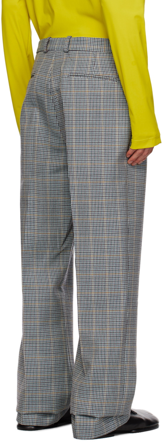 Botter Gray Pleated Trousers