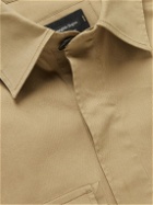 Ermenegildo Zegna - Cotton-Blend Twill Overshirt - Neutrals
