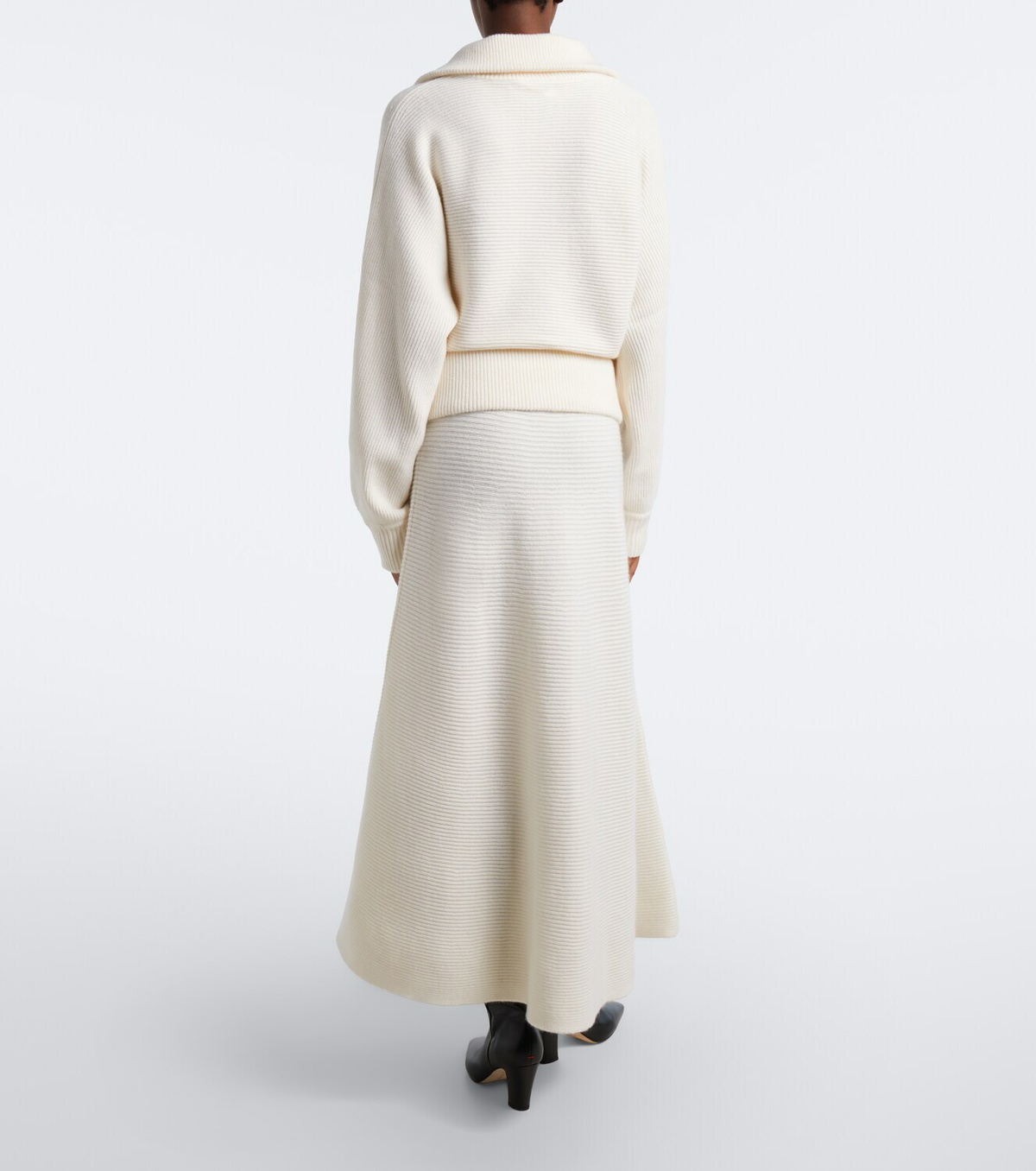 Lisa Yang Dovie cashmere midi skirt