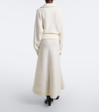 Lisa Yang Dovie cashmere midi skirt