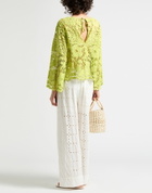 Jucca Womens Top Lime in Green