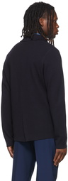 Paul Smith Navy Wool Cardigan Blazer