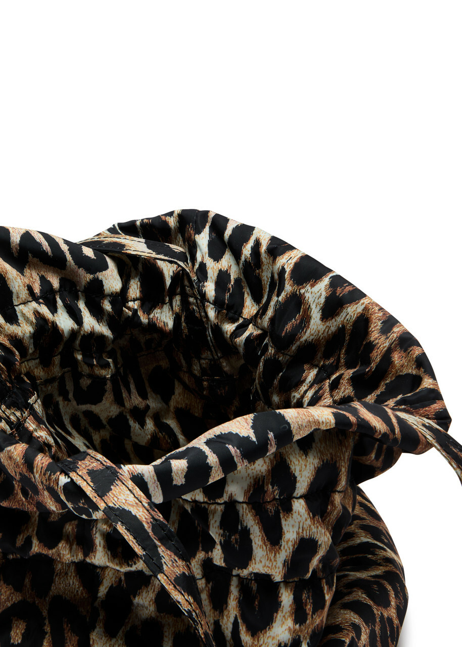 Damson Madder Leopard-print Shell top Handle bag - One Size