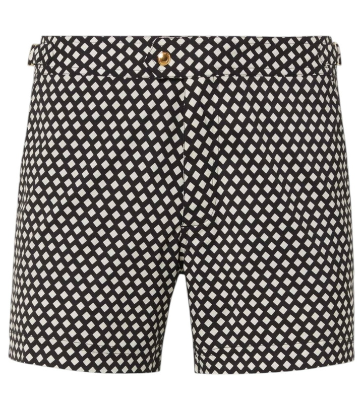 Photo: Tom Ford Checked swim trunks