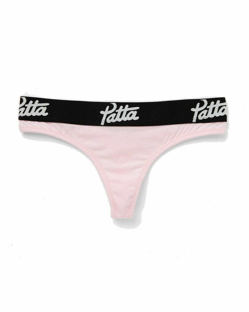Photo: Patta Underwear Women Thong Pink - Womens - Panties