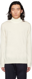 Jil Sander Off-White High Turtleneck