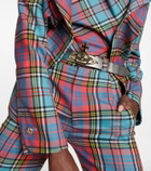 Vivienne Westwood - Orb Buckle leather belt