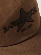 Small Talk - Logo-Embroidered Cotton-Twill Baseball Cap