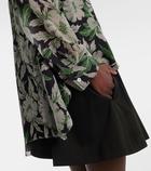 Loewe Floral silk crépon shirt