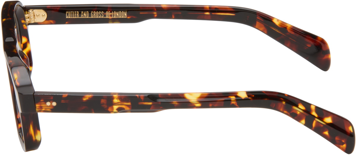 Cutler and Gross Brown GR15 Aviator Optical Glasses