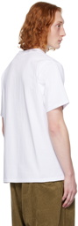 BAPE White Colors College Milo T-Shirt