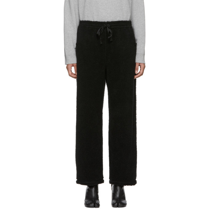 Undercover Black Pleated Panel Lounge Pants