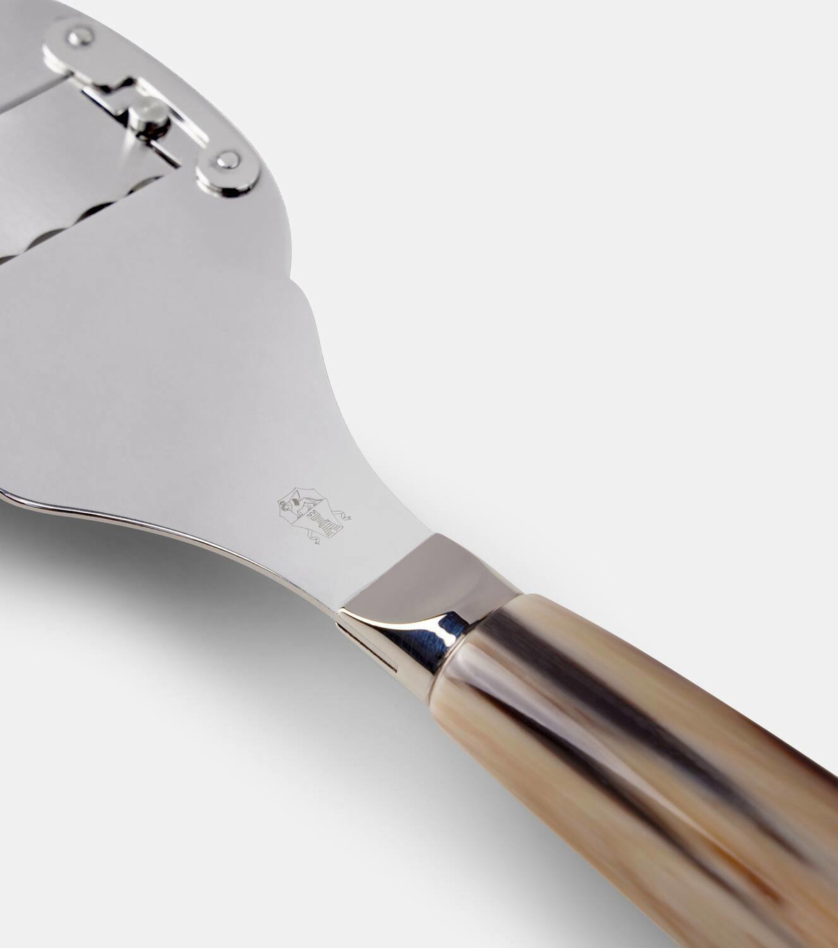 Brunello Cucinelli Stainless steel and horn truffle slicer Brunello ...