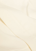 Roland Mouret Peplum Crepe Jacket Cream