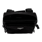 Prada Black Nylon Harness Backpack