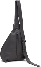 YOHJI YAMAMOTO Gray Tuck Sling Small Bag