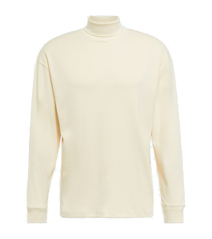 Photo: Lemaire Cotton jersey turtleneck sweater