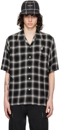 the Shepherd UNDERCOVER Black & Gray Check Shirt