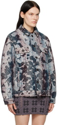 VITELLI Multicolor Doomboh Trucker Jacket