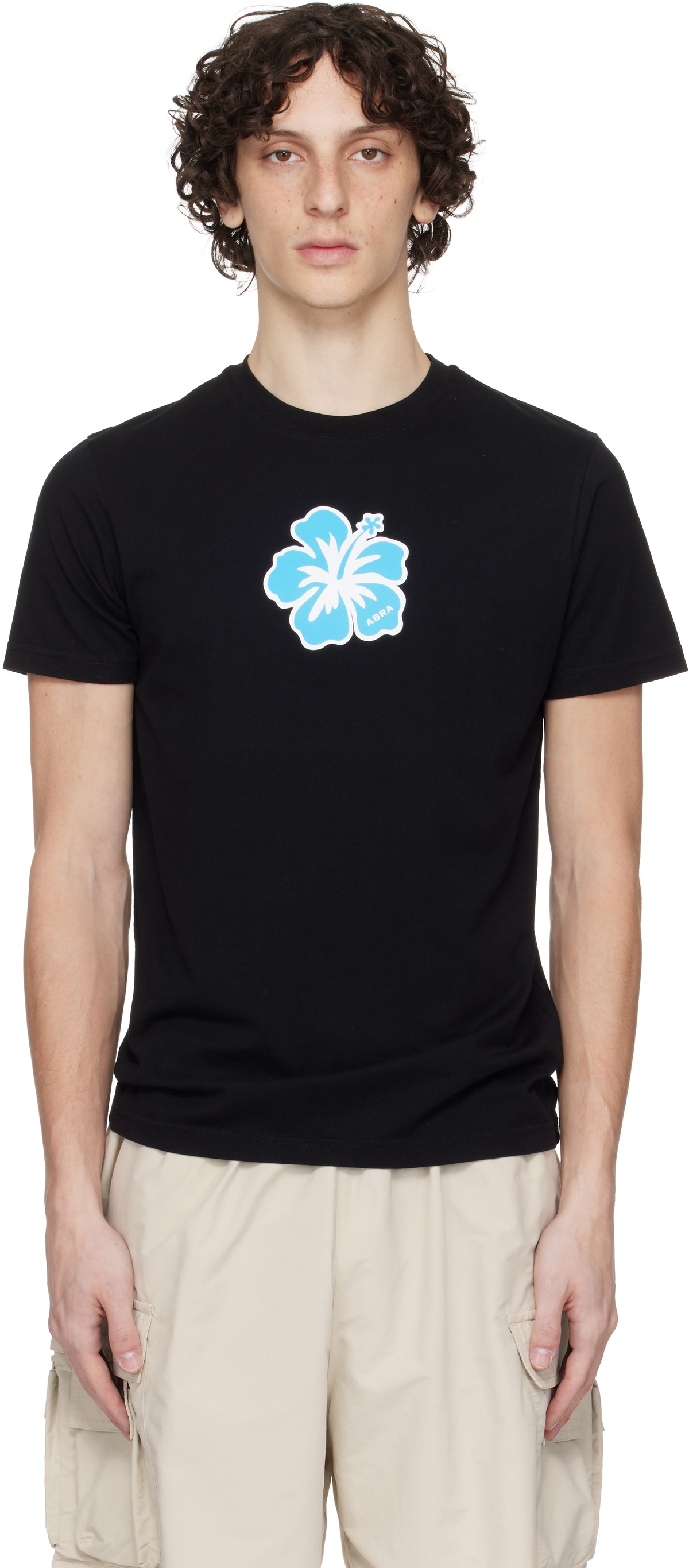 ABRA White Flower T-shirt ABRA