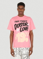 Peter Paid Dr Love T-shirt in Pink