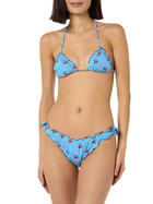 MC2 Saint Barth Woman Triangle Classic Bikini Sarius With Crab Print