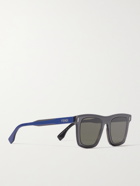 FENDI - Square-Frame Tortoiseshell Acetate Sunglasses - Blue