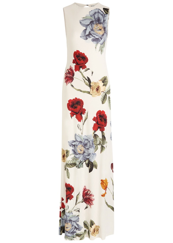 chinese dress ladies alice + olivia Women's Retha Strapless Maxi Dress, Black/Off White, 10 at  Amazon Women's Clothing store