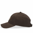 Moncler Men's Baseball Cap in Brown 