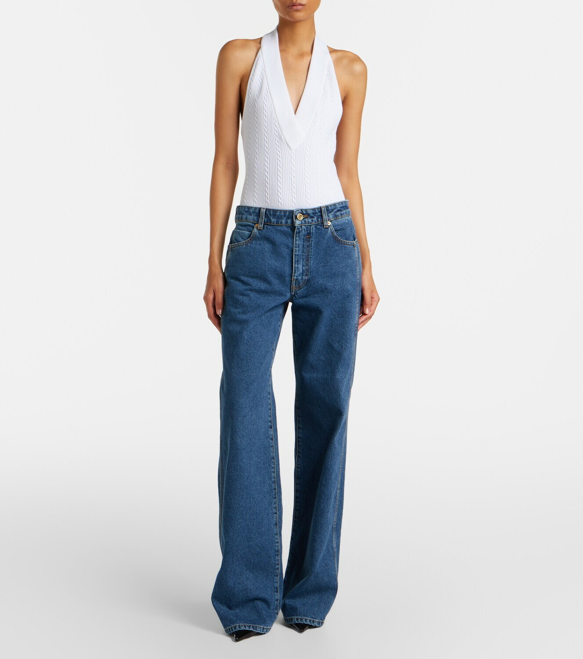 Balmain Wide-leg jeans